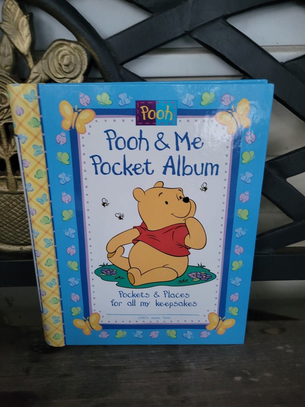 VINTAGE DISNEY WINNIE The POOH Baby Album Pooh And Me Pocket Keepsake Album NEW